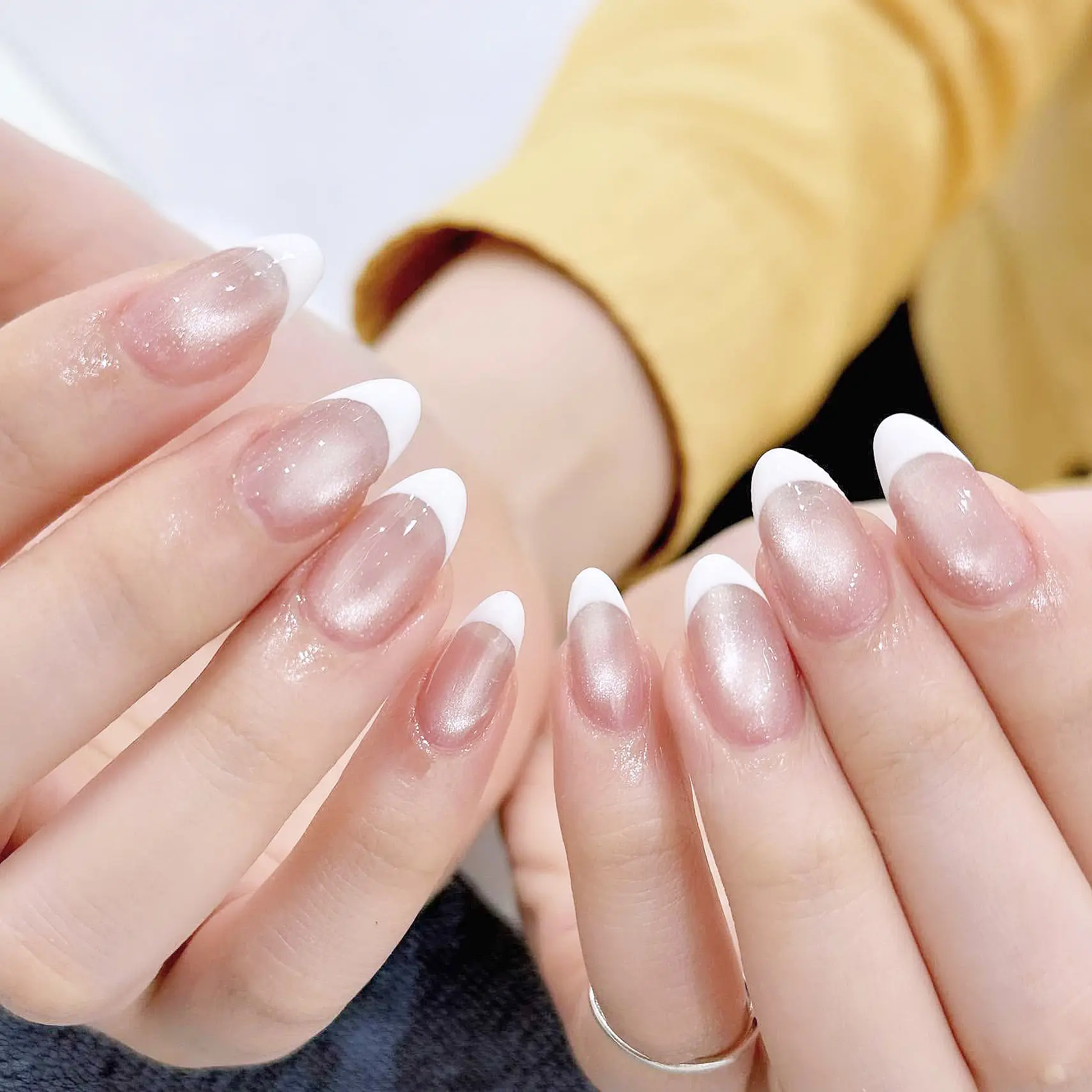 French nude pearl — mẫu công sở phổ biến Thanh Xuân