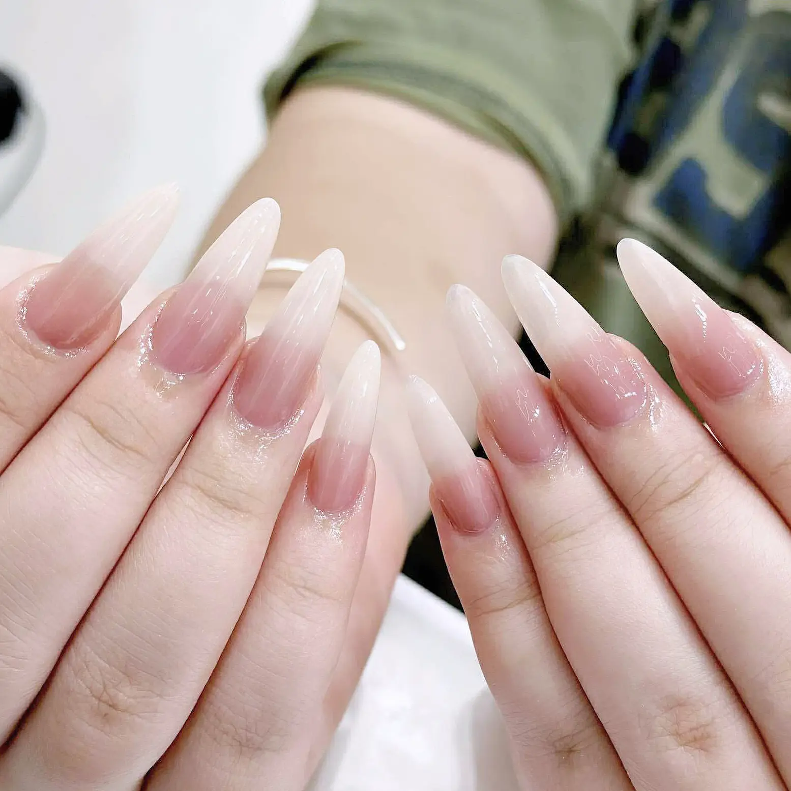 Ombre nude sạch — sơn gel chính hãng MGEL Hàn tại Unnie